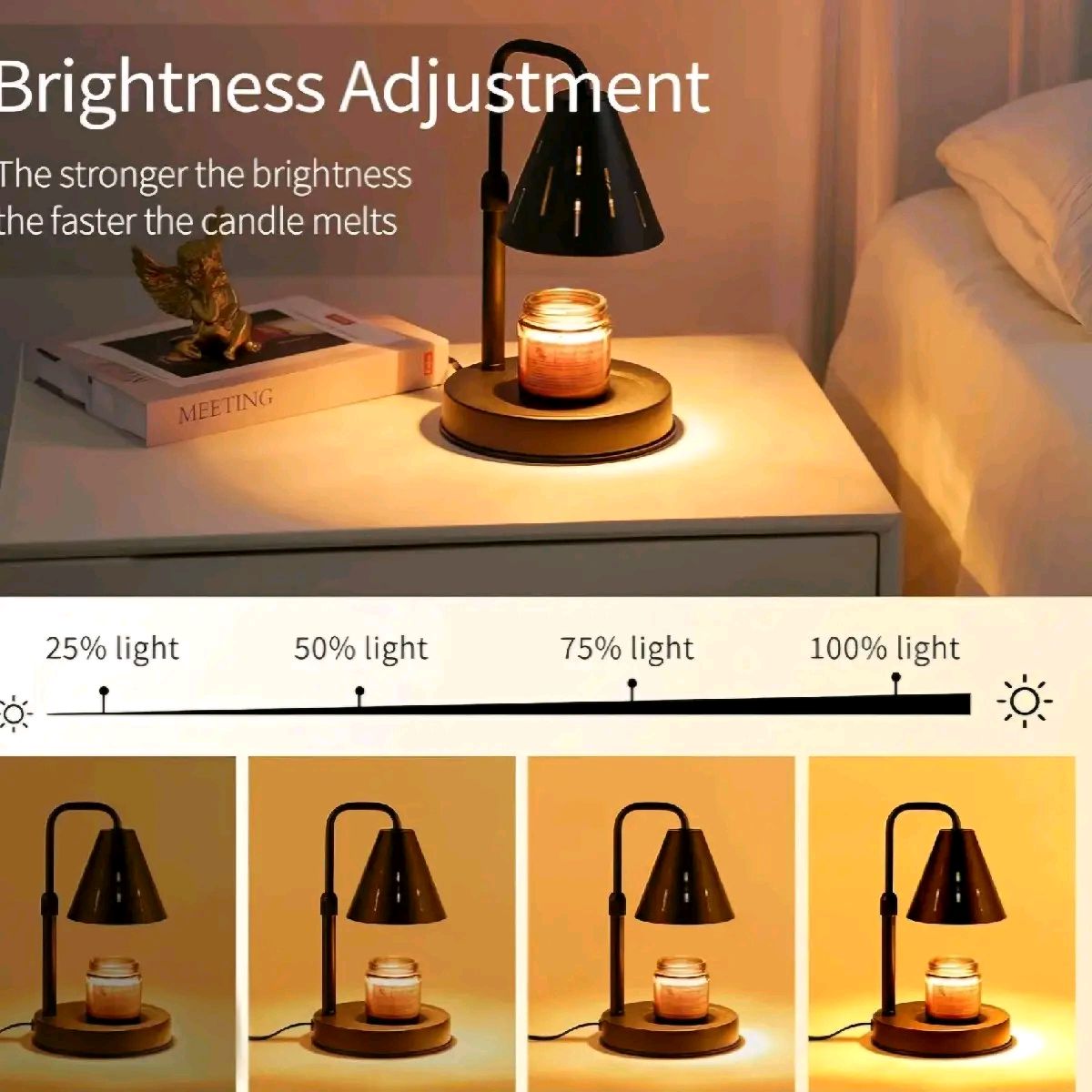 Candle Warmer Lamp with timer