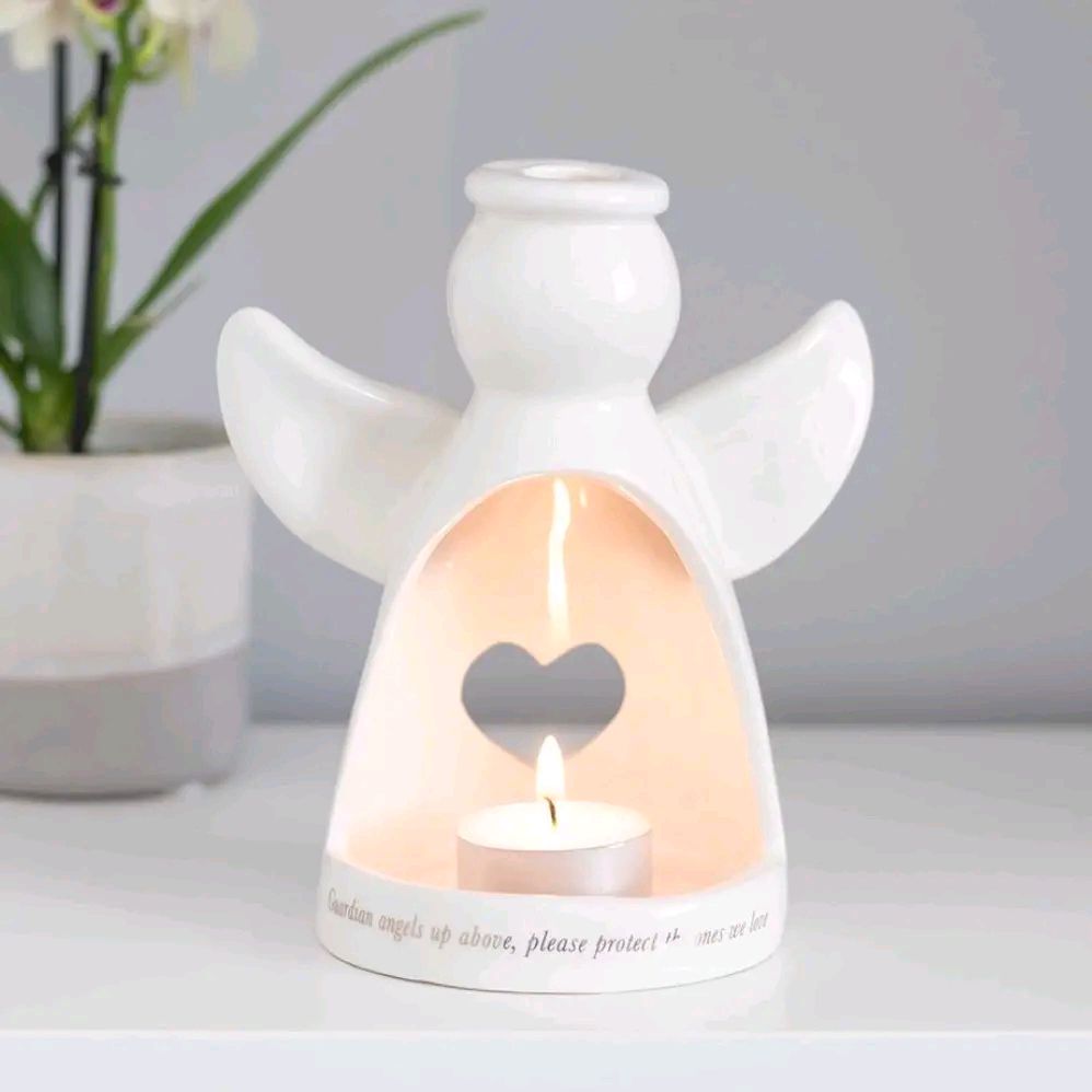 Angel Tea light Holders, 2 designs