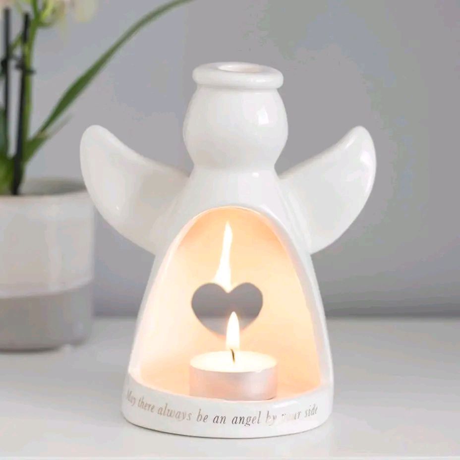 Angel Tea light Holders, 2 designs