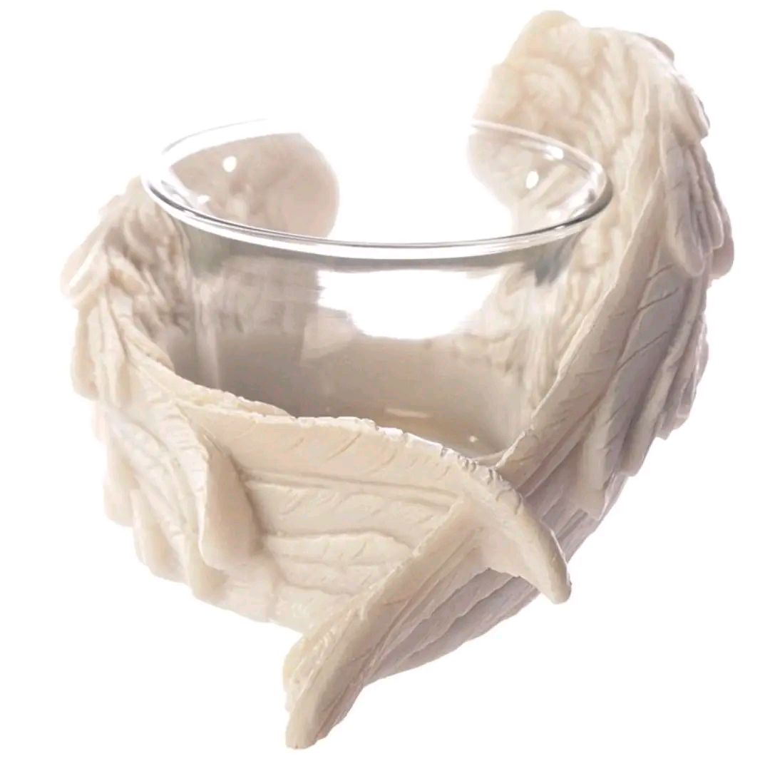 Angel Wings Tealight & Votive Candle Holder