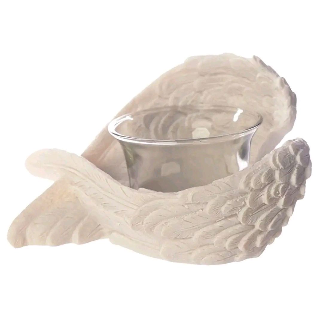 Angel Wings Tealight & Votive Candle Holder