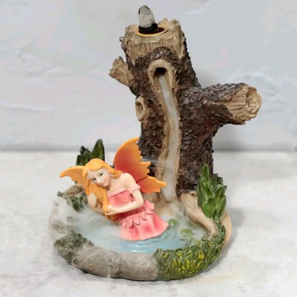 Ancient Tree Fairy Lake Backflow Incense Burner