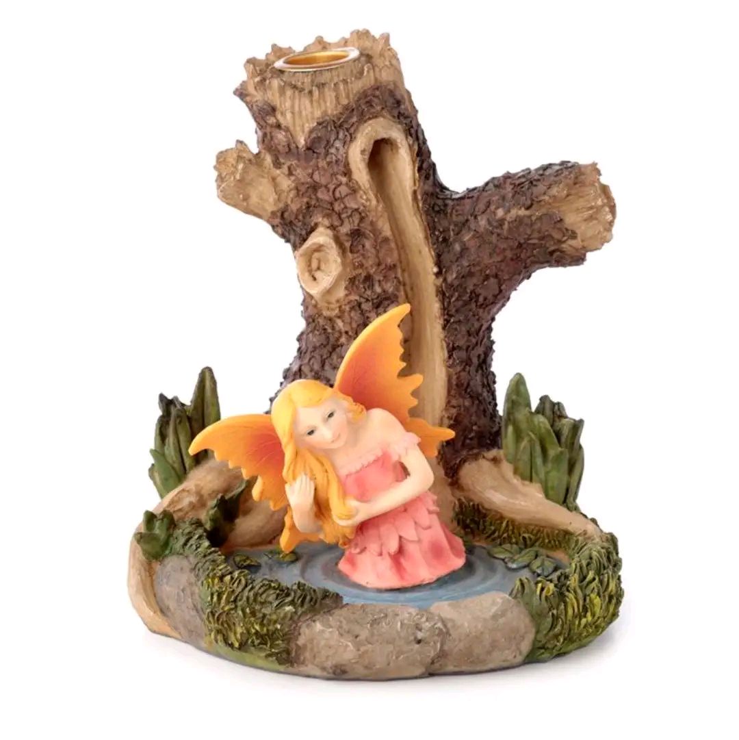 Ancient Tree Fairy Lake Backflow Incense Burner