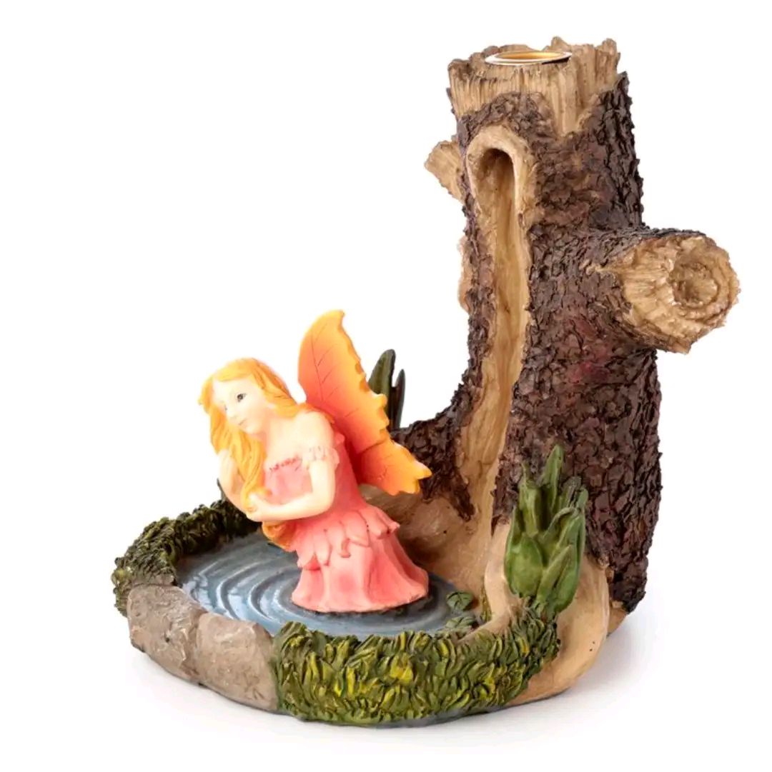 Ancient Tree Fairy Lake Backflow Incense Burner