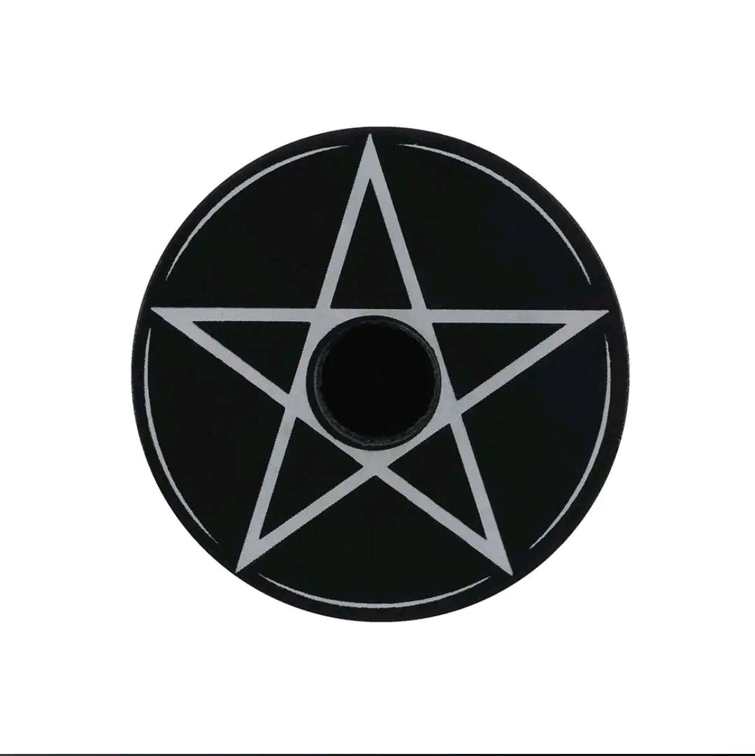 Pentagram Spell Candles Holder