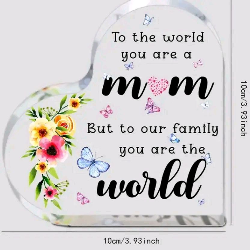 Acrylic Decorative Plaque, Various Designs