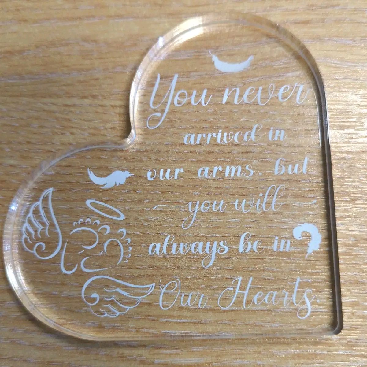 Acrylic Decorative Plaque, Various Designs