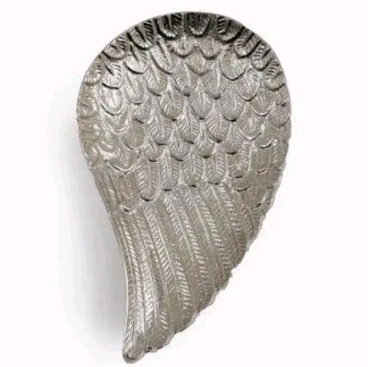 Medium Angel Wings Silver Tray 22cm