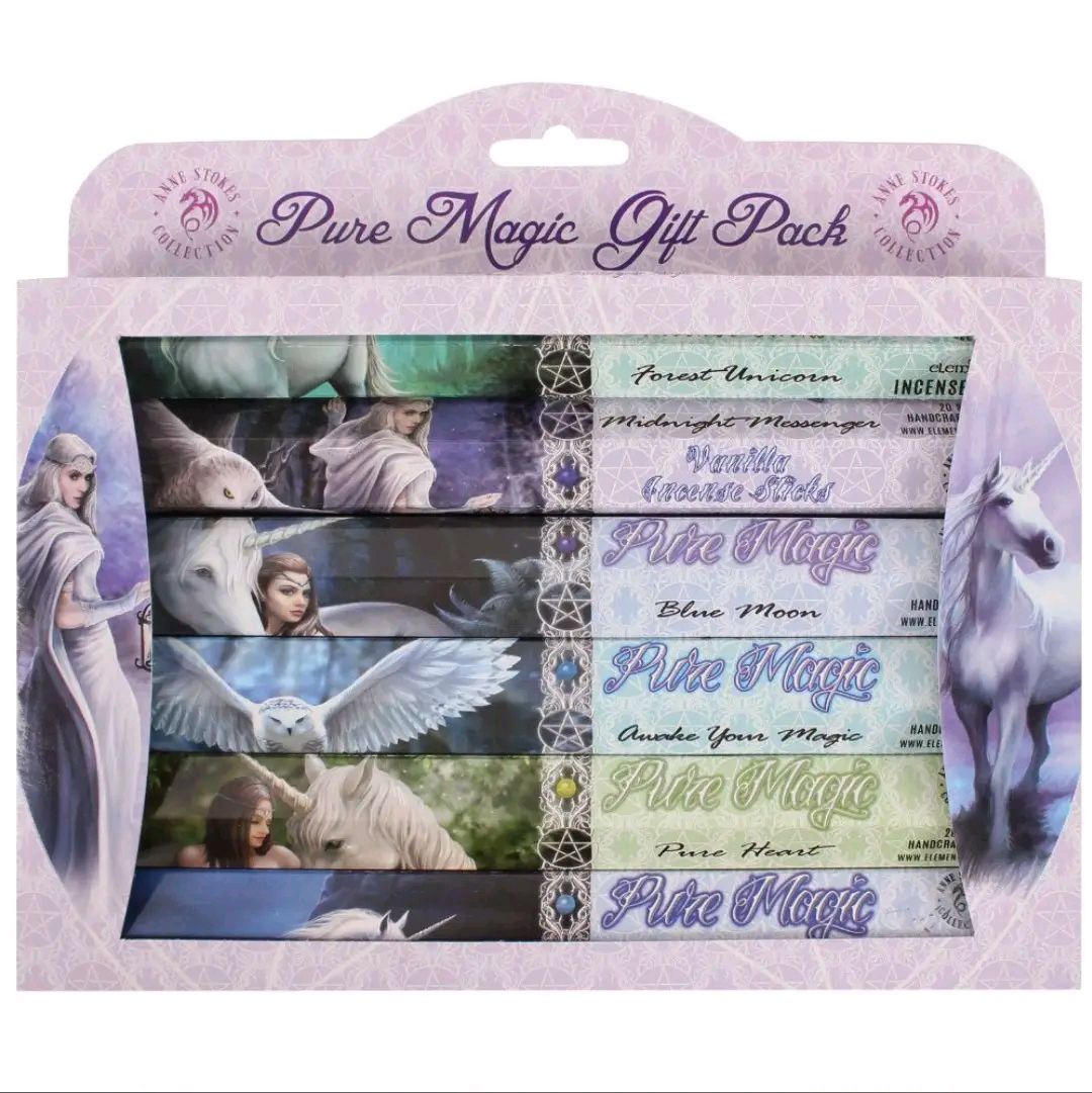 Pack of 6, Pure Magic Incense Gift Pack