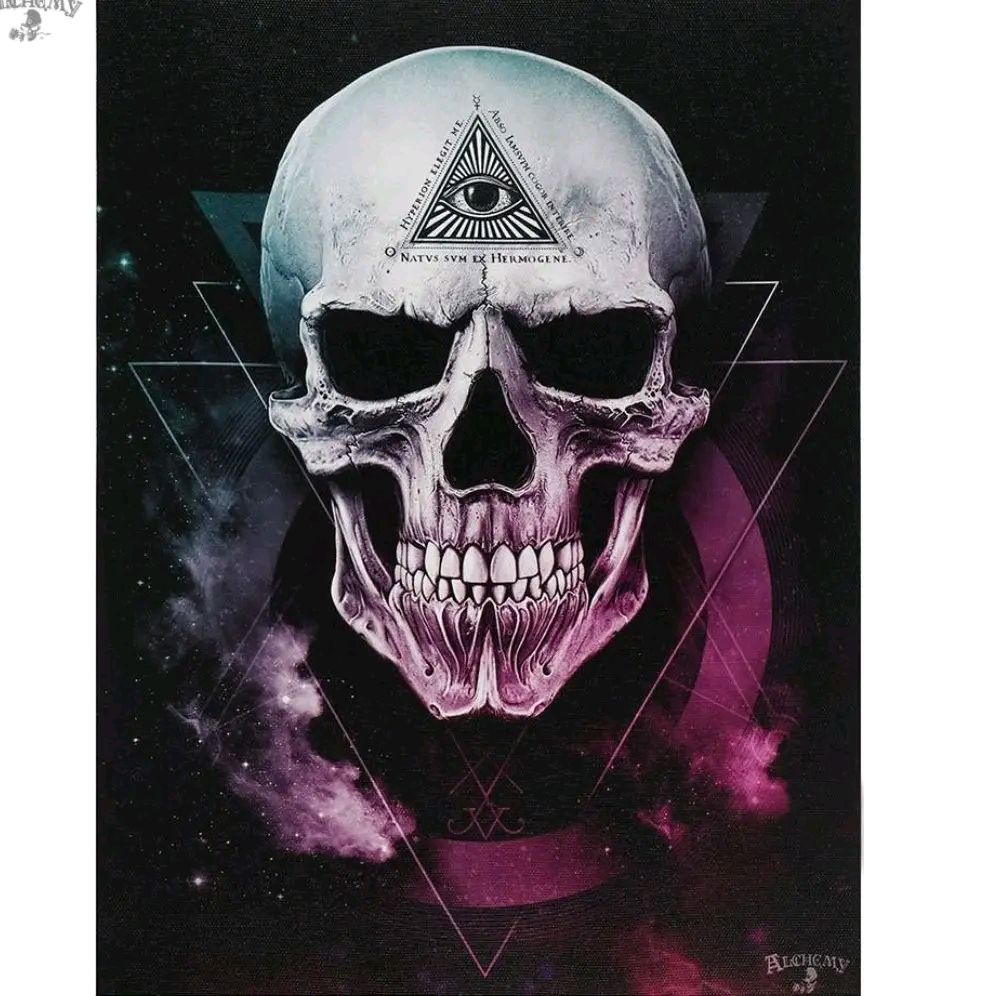 The Void Canvas plaque