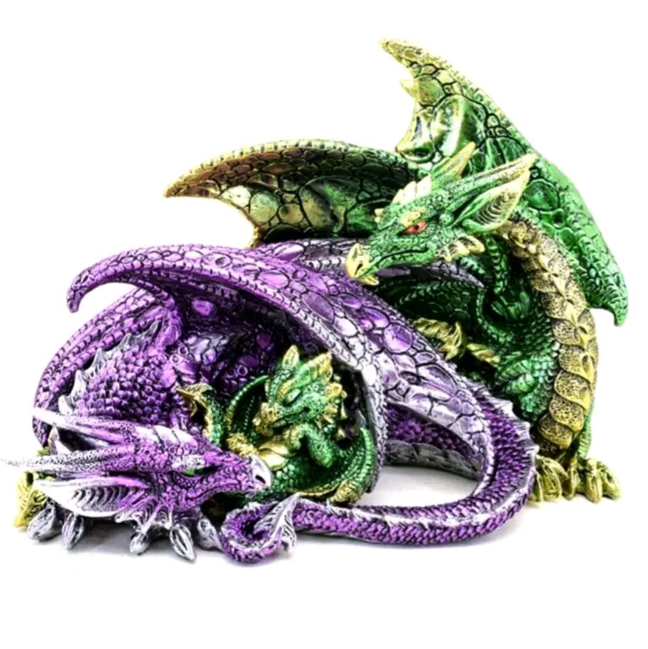 Enchanted Nightmare Dragon Family