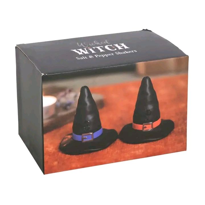 Witch Hat Salt & Pepper Shaker Set