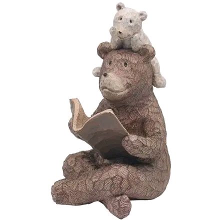 Bedtime Story Bear Statue