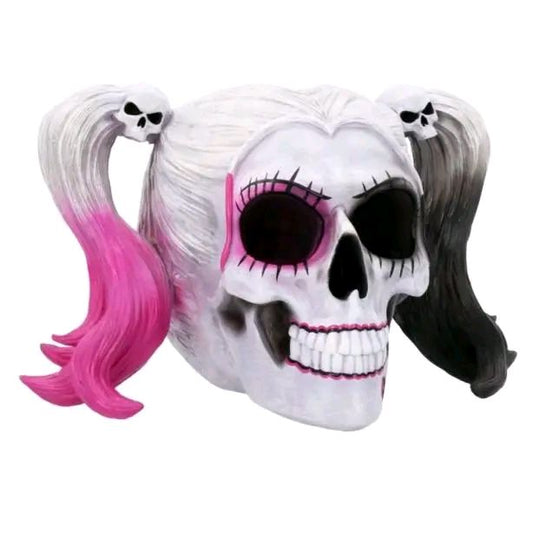 Little Monster Pigtailed Trouble maker Skull