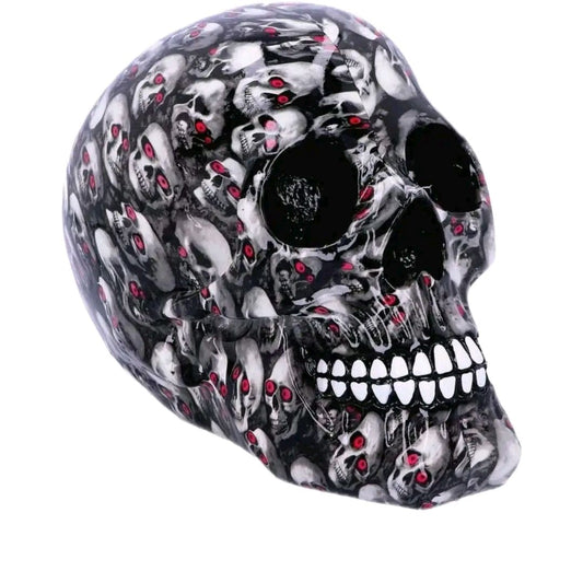 Bloodshot Skull ornament