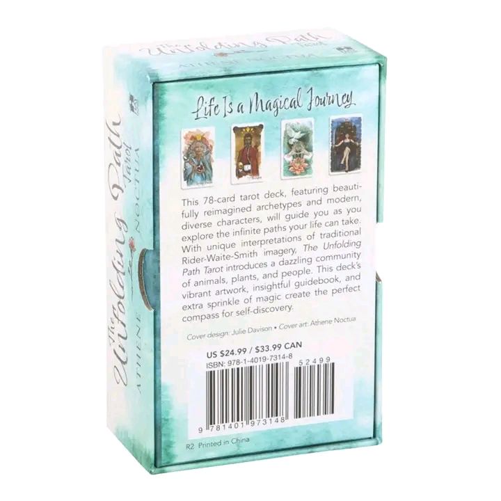 The Unfolding Path spiritual tarot cards