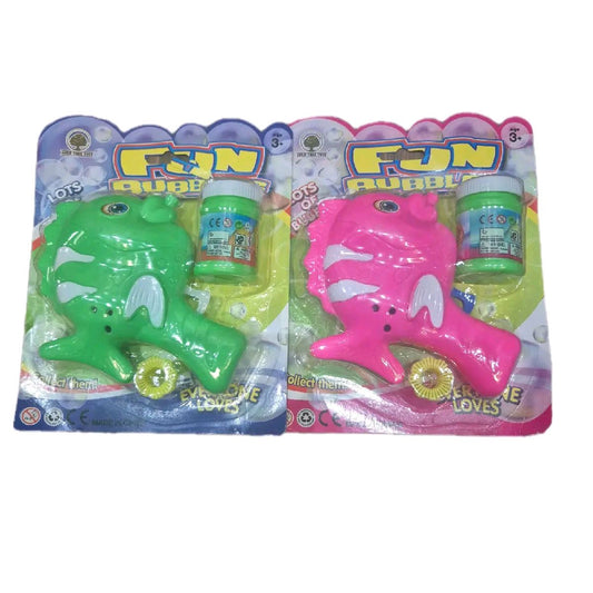 Fish design Bubble Gun, 2 colours
