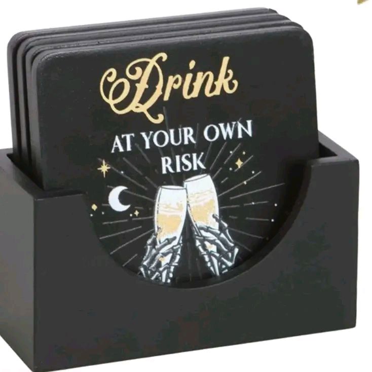 Till Death Us Do Party Coaster Set