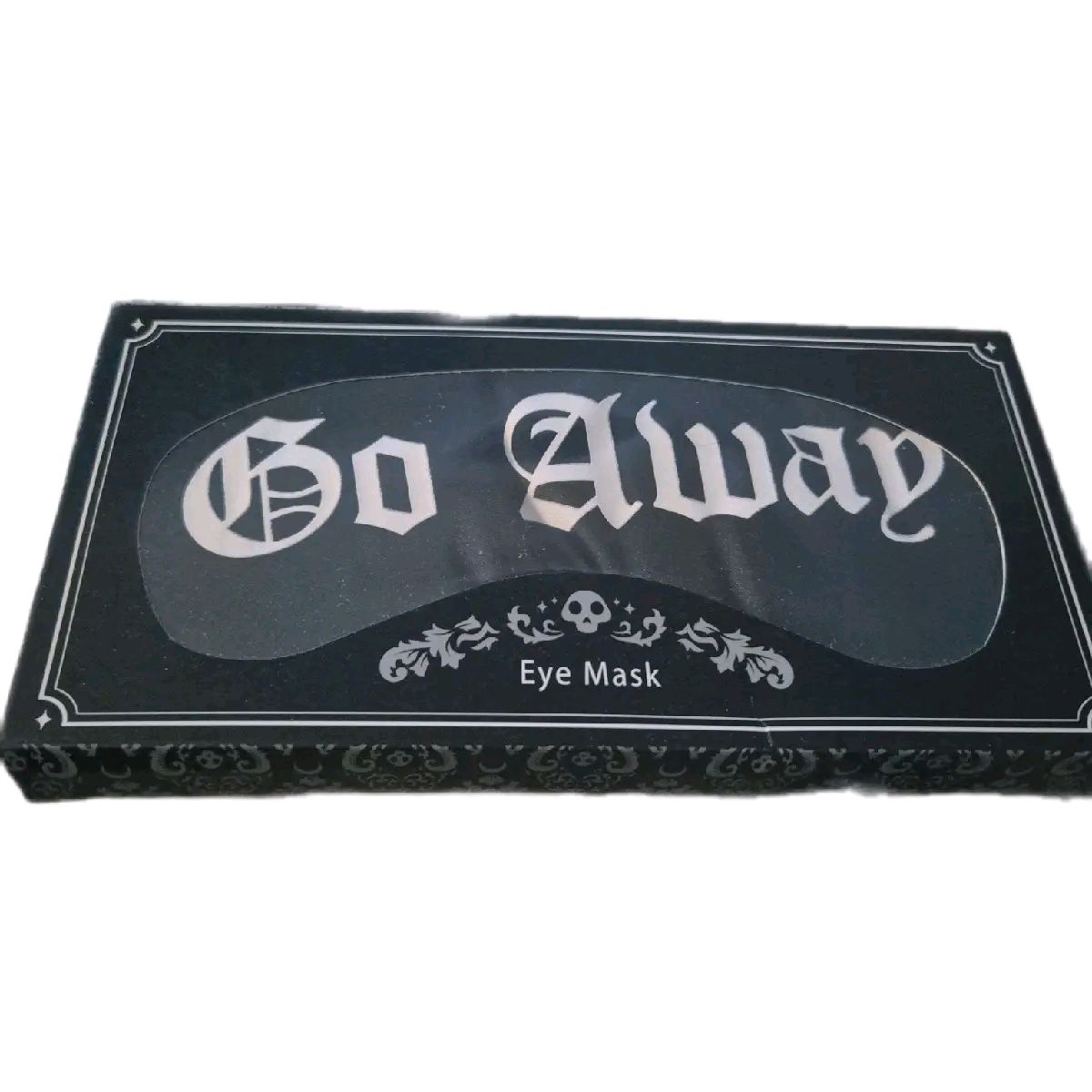 "Go Away" Satin Sleep Mask