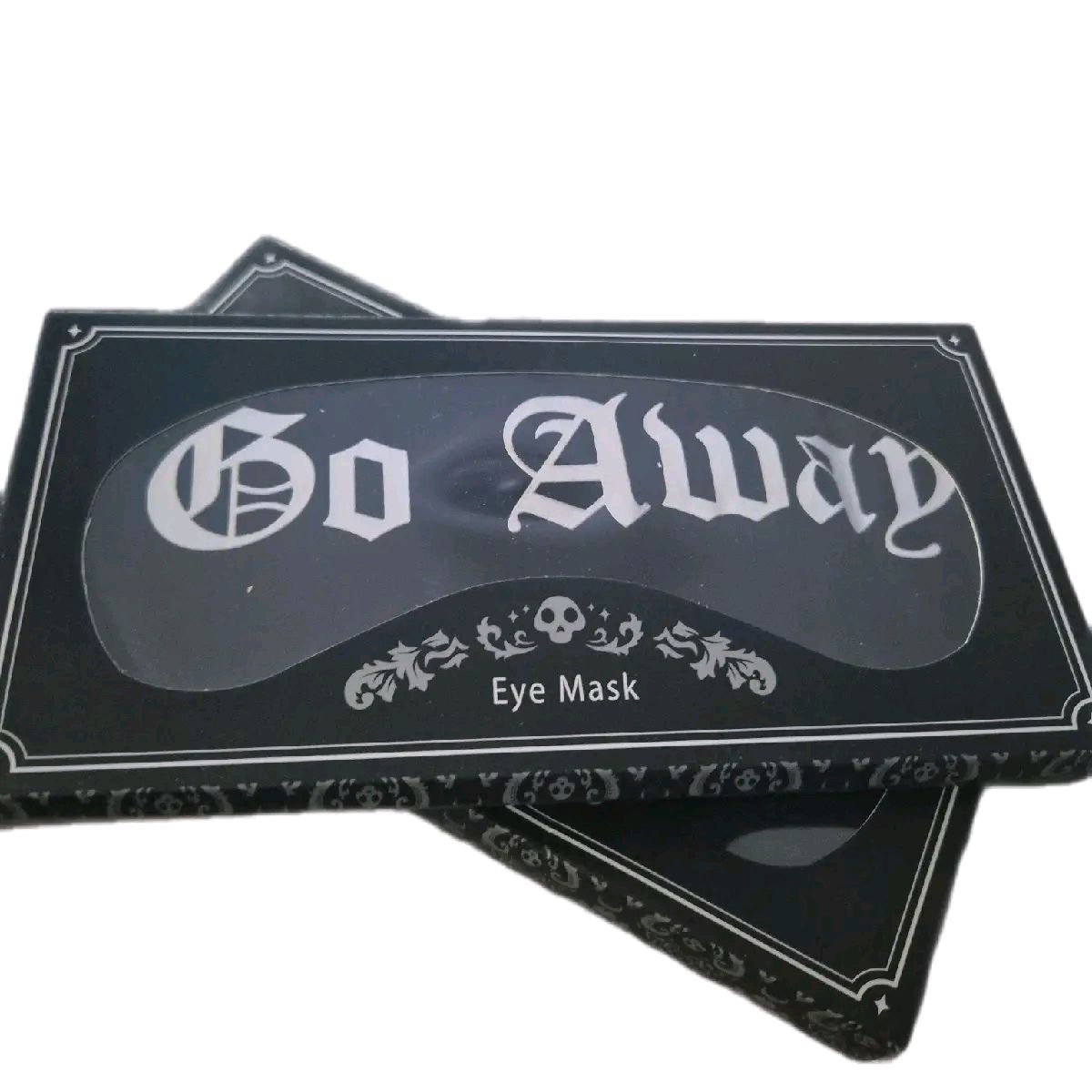 "Go Away" Satin Sleep Mask