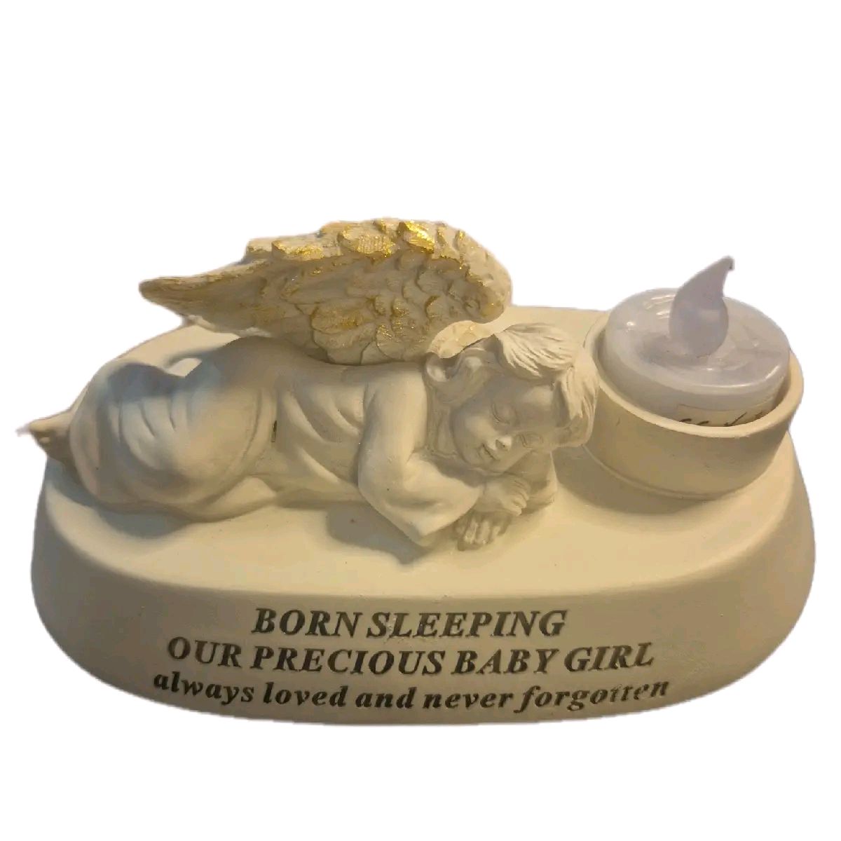 Memorial ornament for sleeping baby