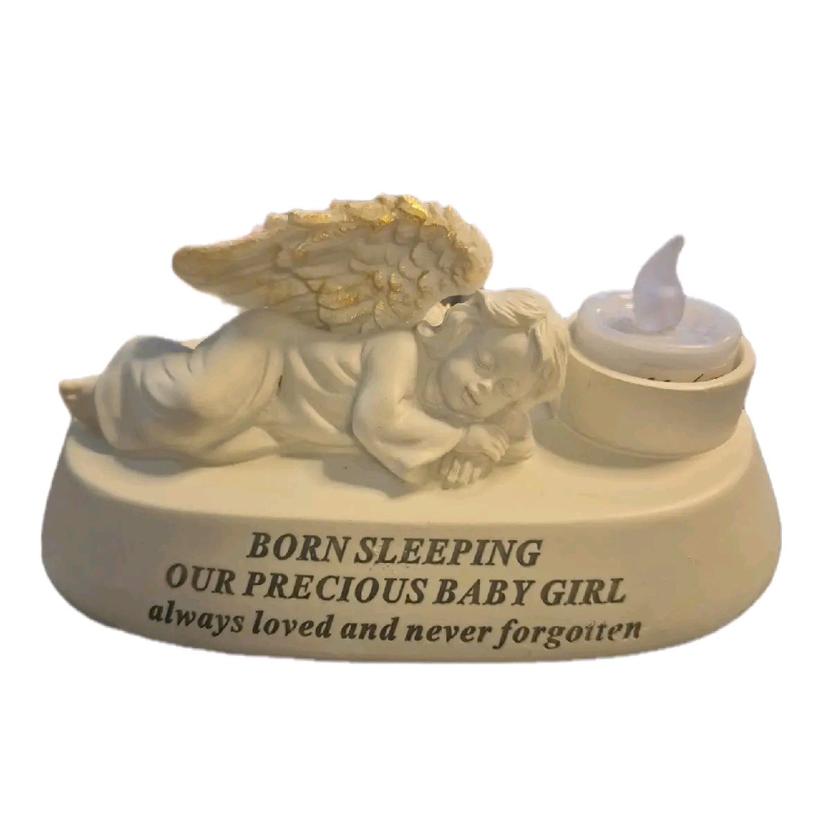 Memorial ornament for sleeping baby