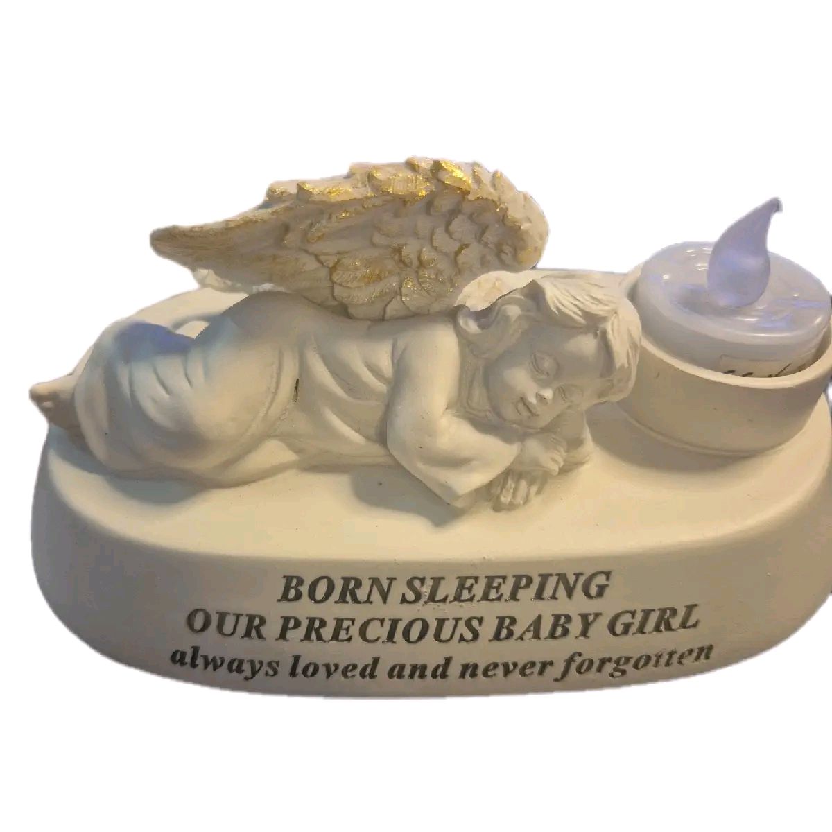 Memorial ornament for sleeping baby