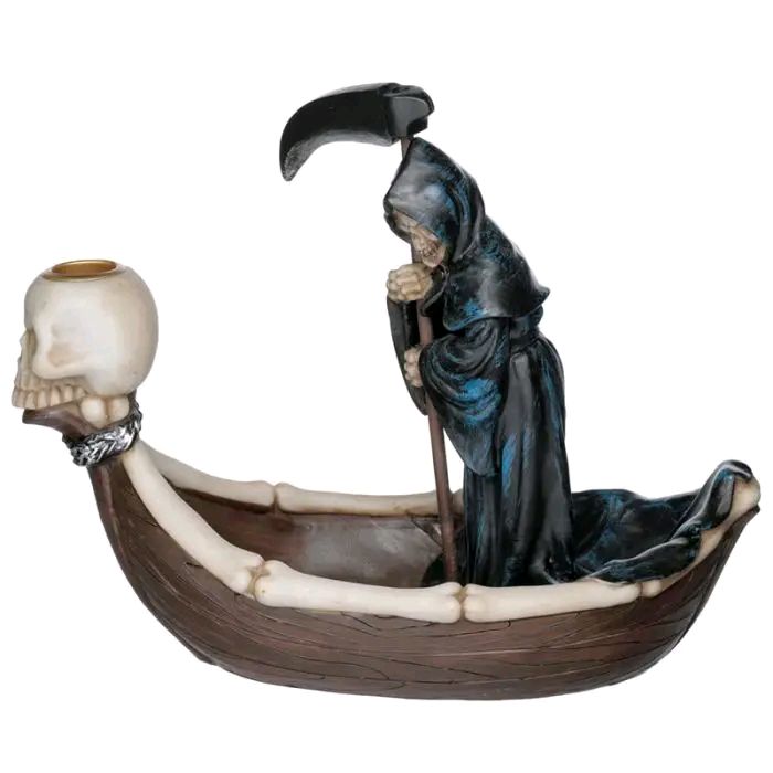 The Reaper Ferryman of Death Backflow Incense Burner