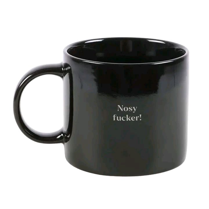 Nosy F*cker Ceramic Mug 370ml