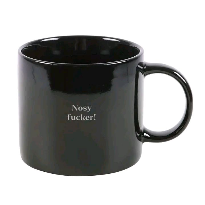 Nosy F*cker Ceramic Mug 370ml
