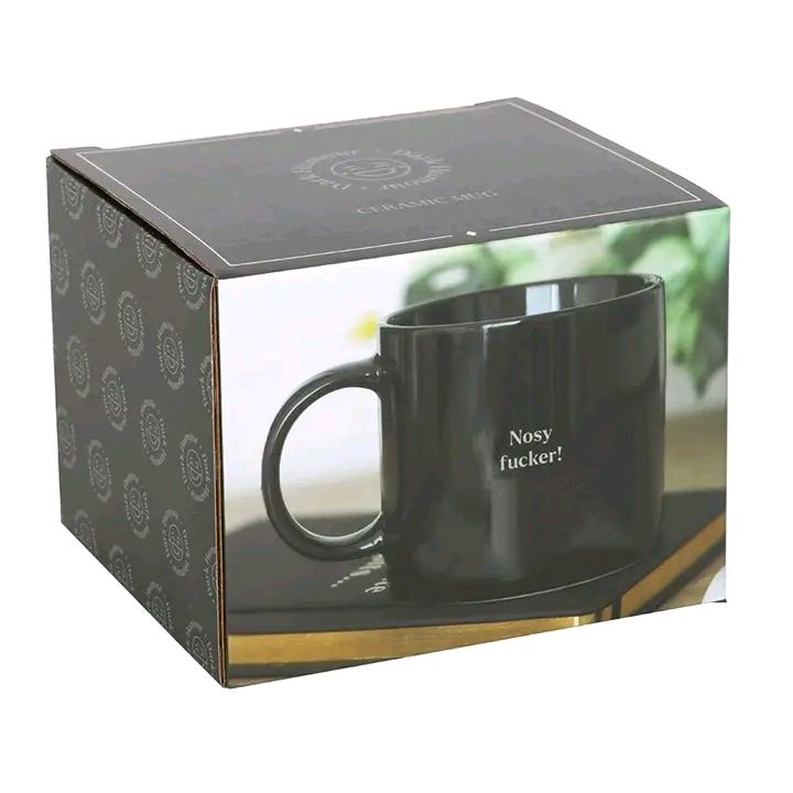 Nosy F*cker Ceramic Mug 370ml