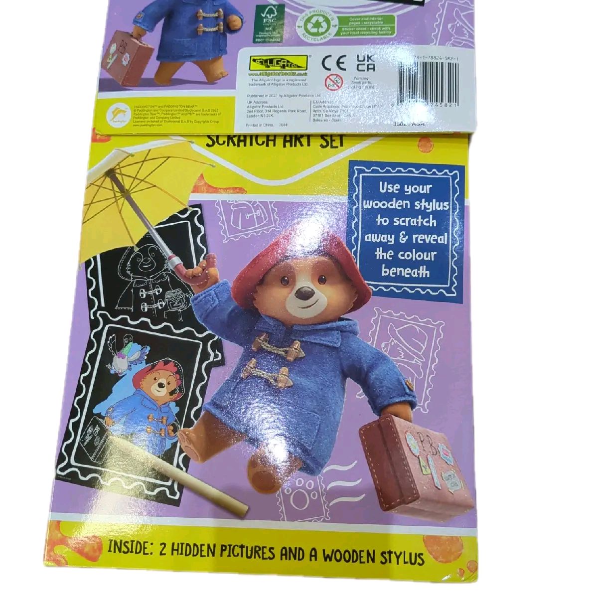 Bear Scratch Art Set