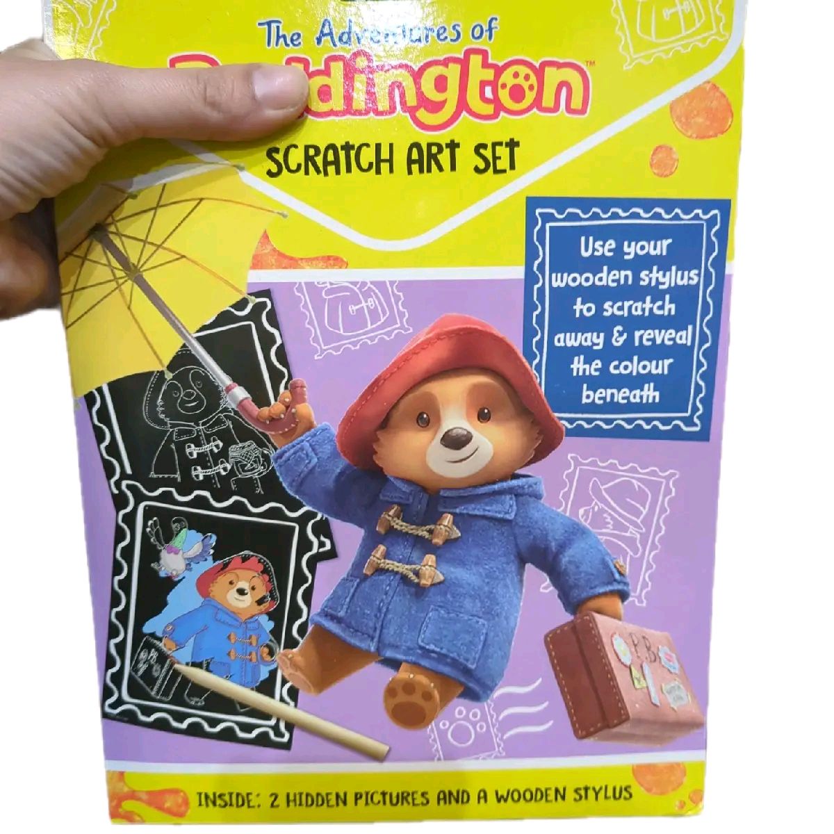 Bear Scratch Art Set