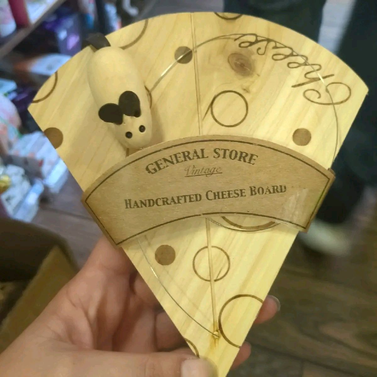 Hand-Crafted Cheese Board with Slice