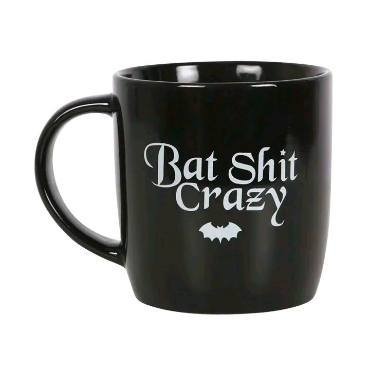 Bat Shit Crazy Mug, 340ml