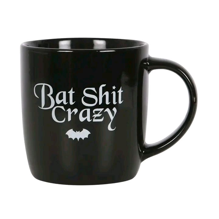 Bat Shit Crazy Mug, 340ml