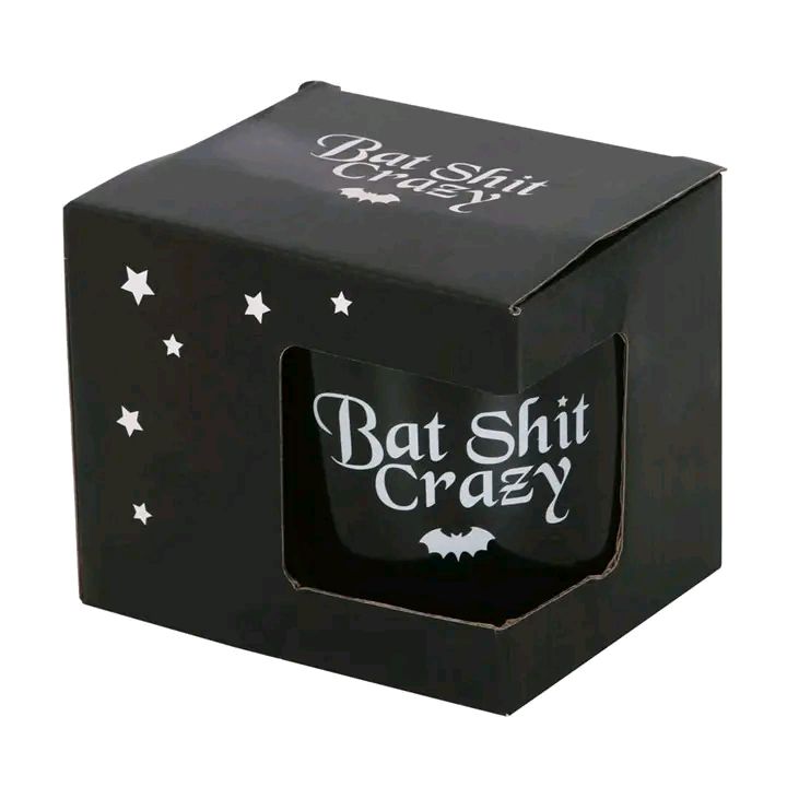 Bat Shit Crazy Mug, 340ml