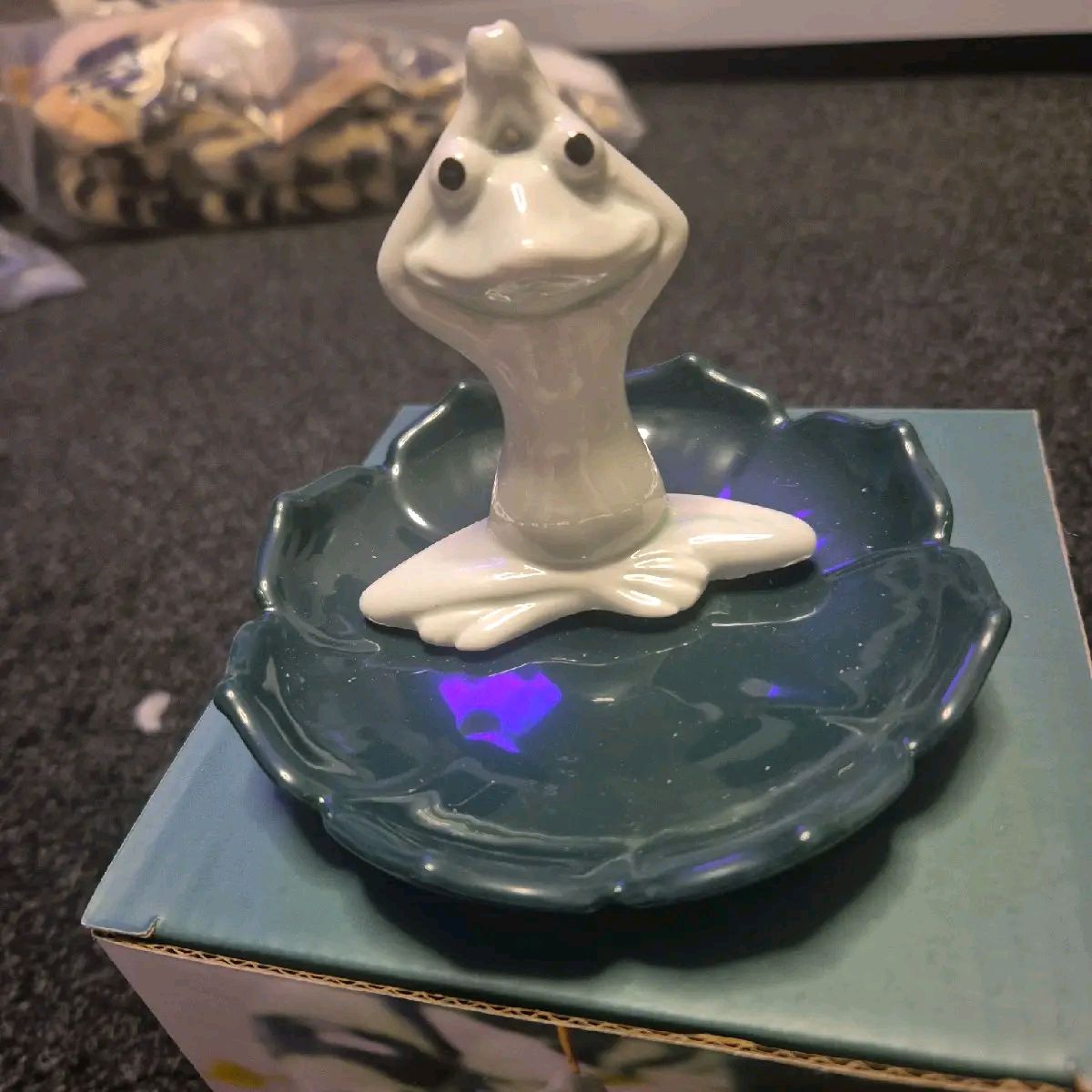Yoga Frog Incense Sticks Holder