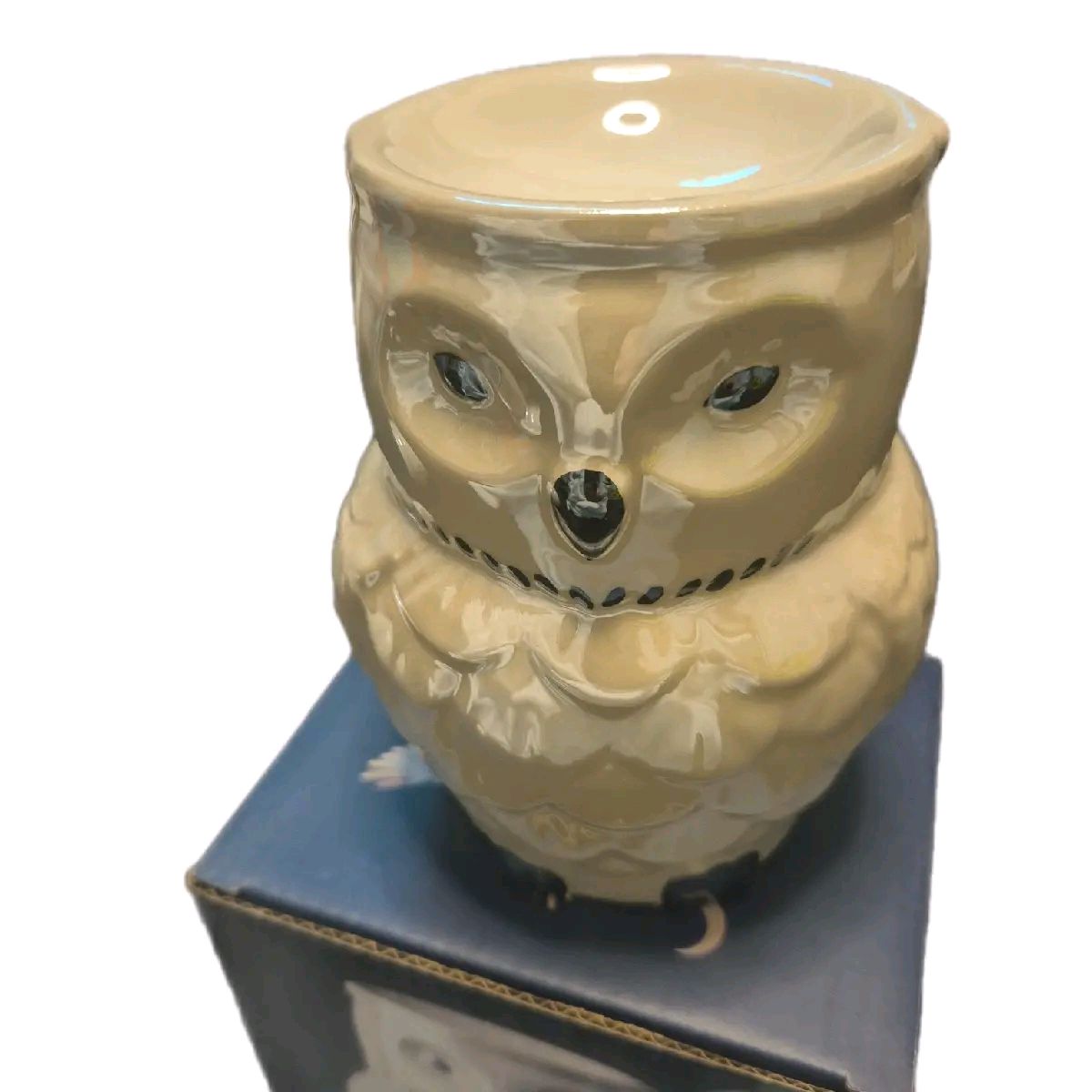 Iridescent Owl Burner