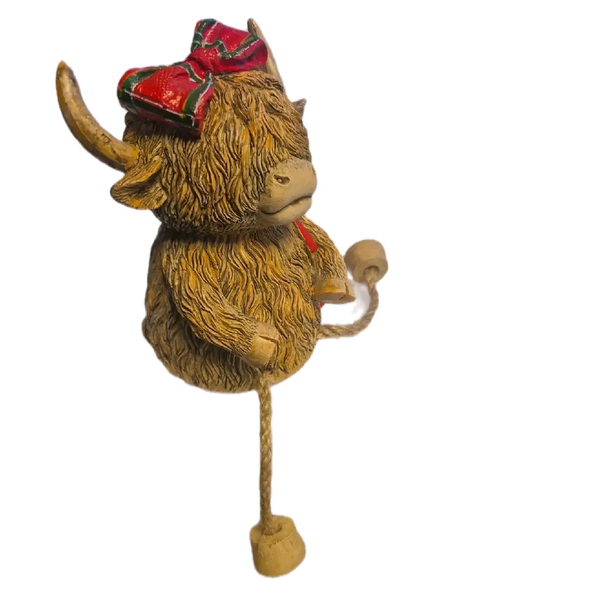 Highland Cow Tartan Princess Money Bank