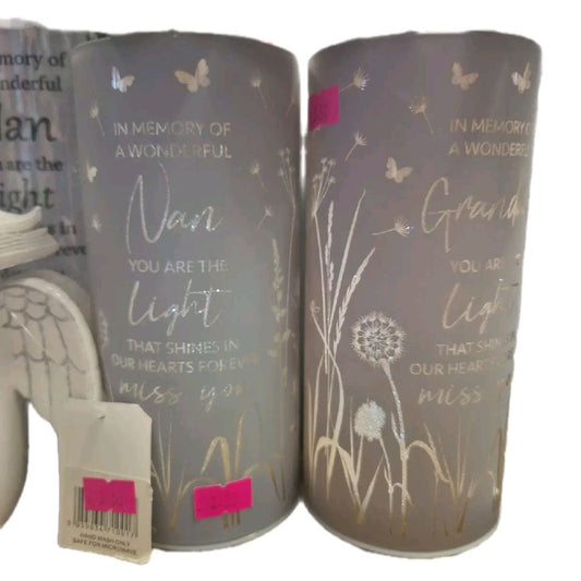 Small Memorial Tube Lights, various designs