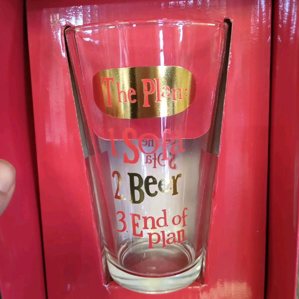 King of the Sofa Glass