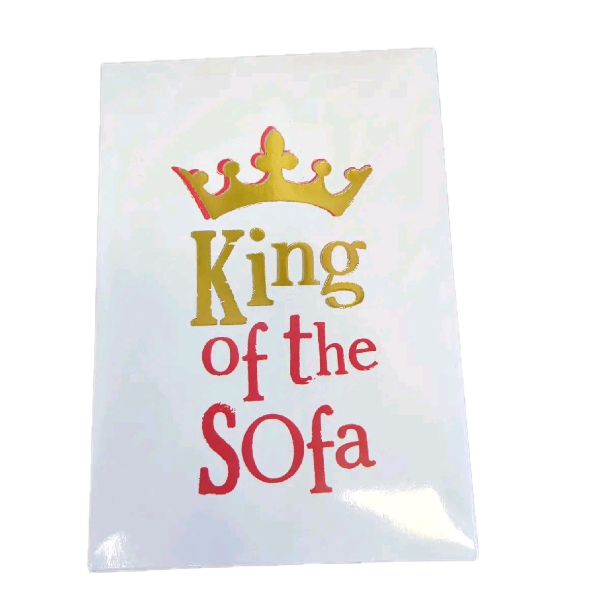King of the Sofa Glass
