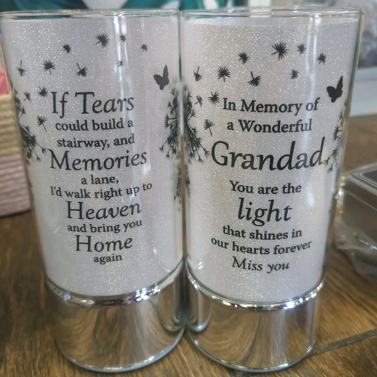 Memorial Tube Lights, Various designs