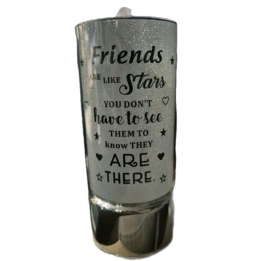 Friends are like stars -inspirational light for your home