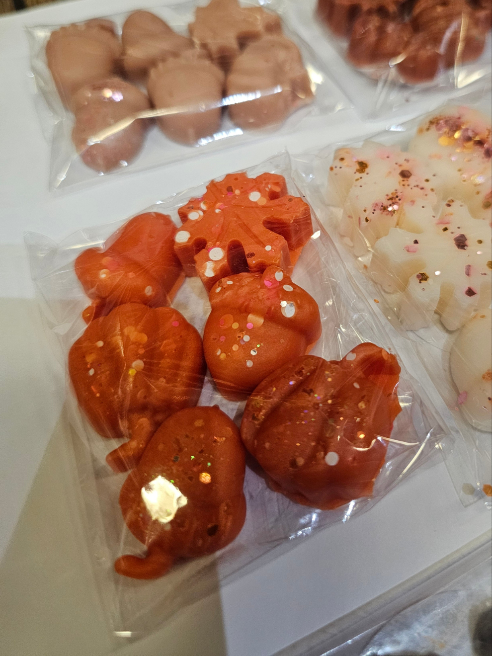 Autumn Themed Pack of 6 Wax Melts