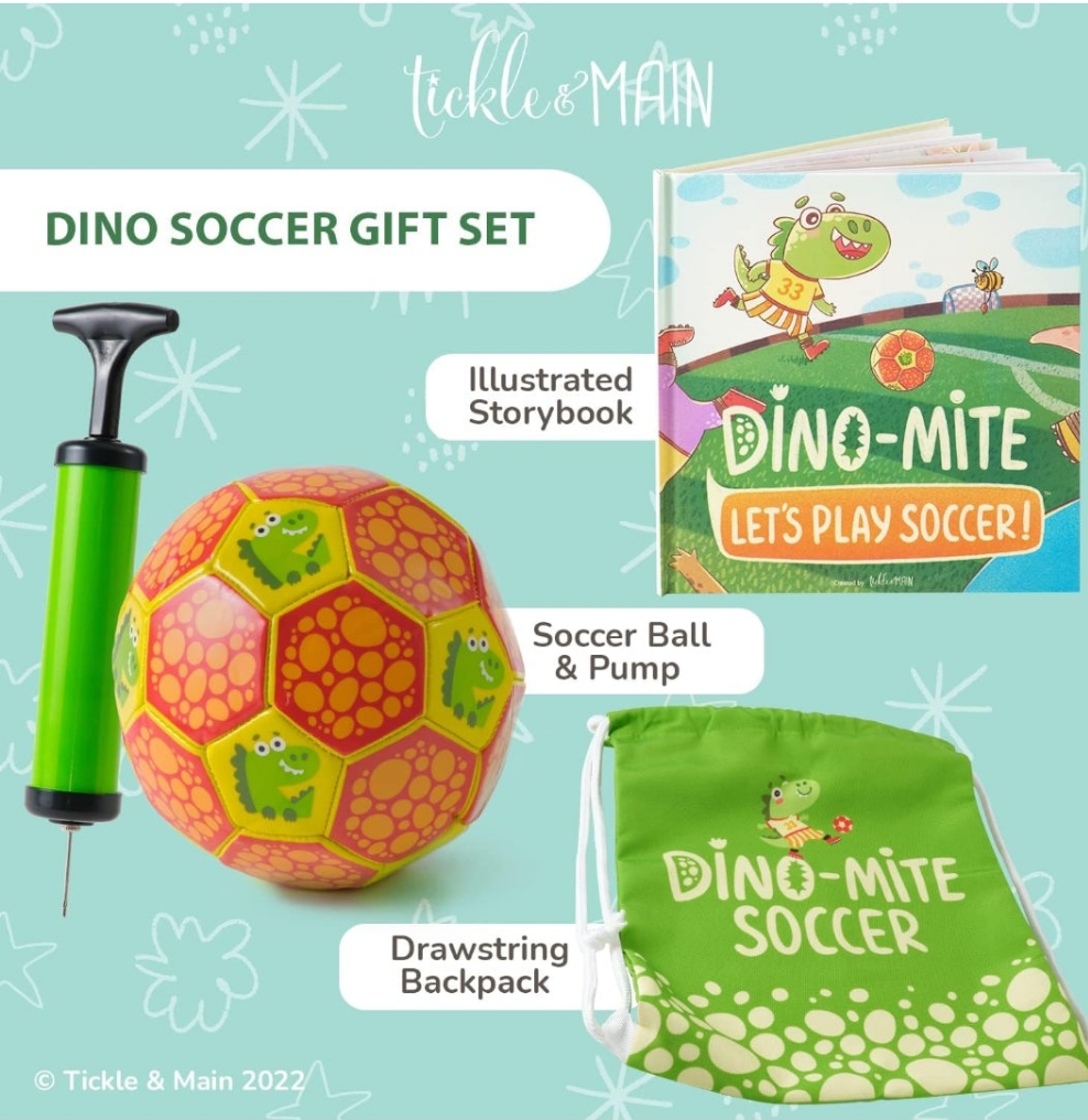 Dino-Mite - Let's Play Soccer Gift Set