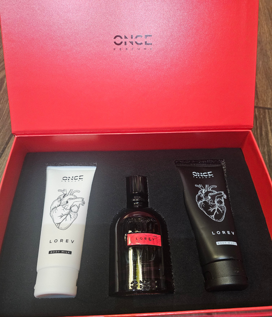 Once Perfume Lorev Eau de Parfum Intense, a unisex fragrance