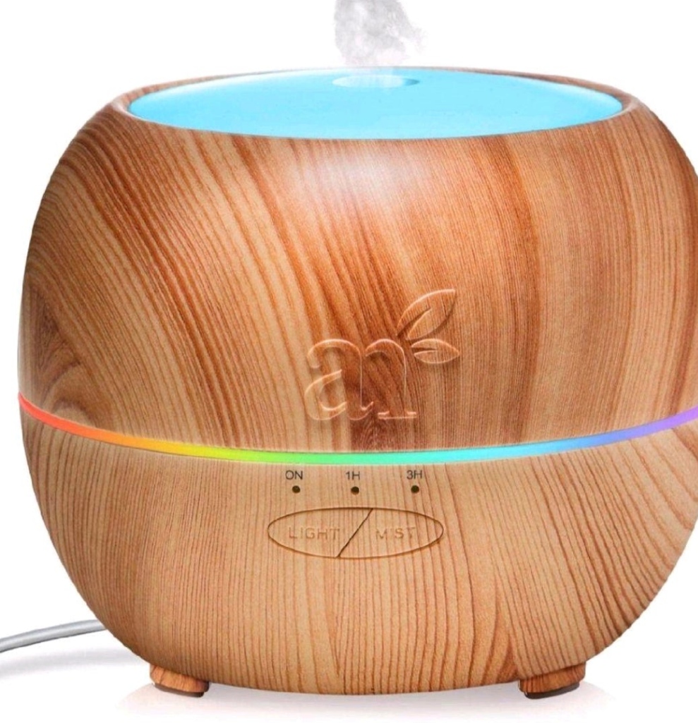 Aroma Oil Diffuser Ultrasonic Humidifier Air Purifier 150ml Capacity - Compact Design & Essential Oil Diffusion Feature