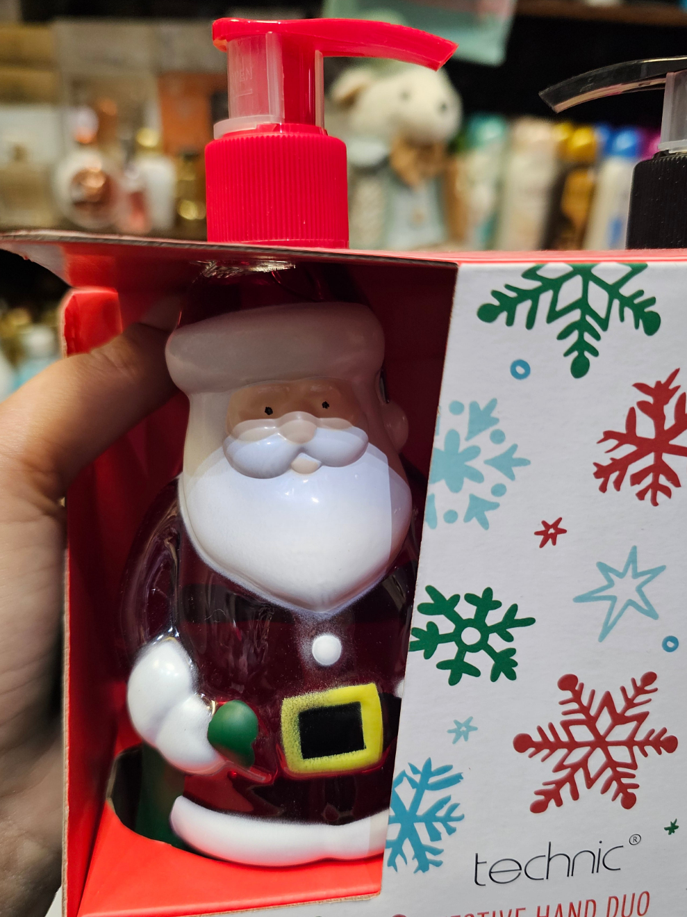 Technic Christmas Novelty Festive Hand Duo Set in Vanilla Frosting Fragrance